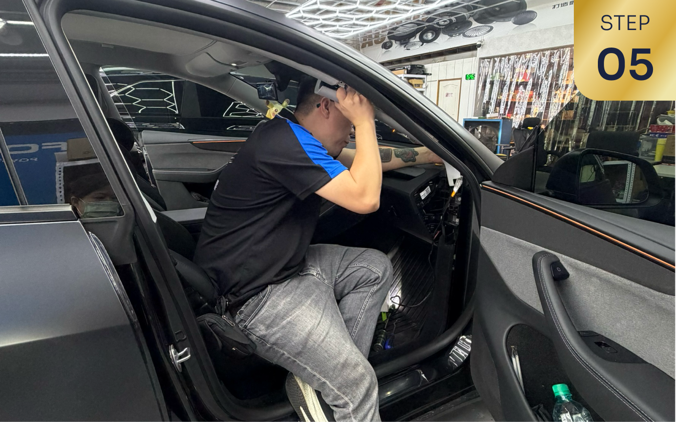 台中汽車音響-安裝流程-05驗收與試聽